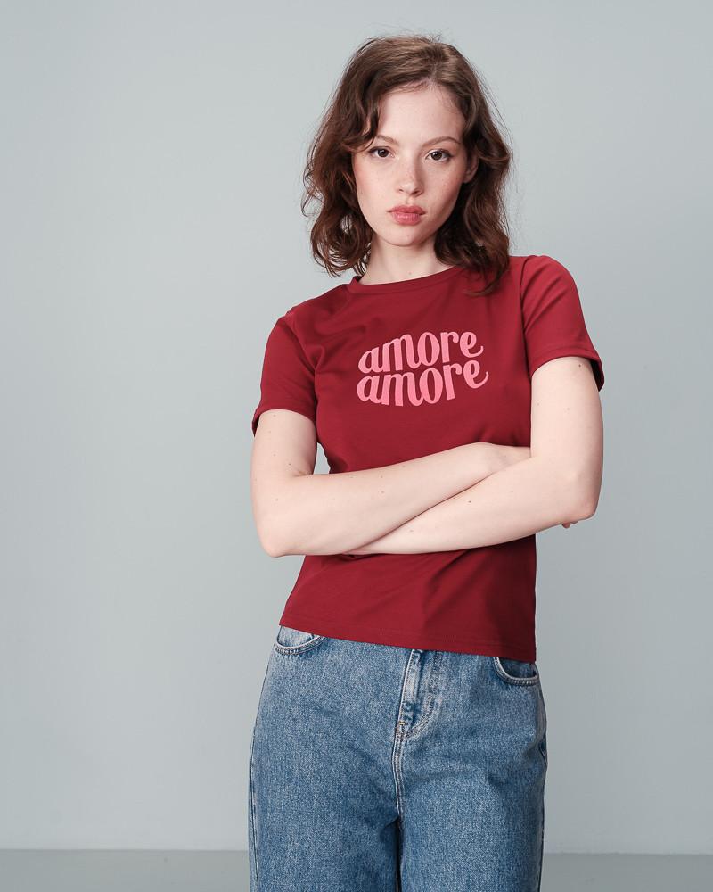 Grace & Mila TEESHIRT BORDEAUX NICOLETTE