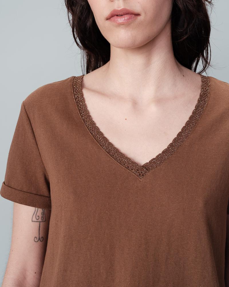 Grace & Mila TEESHIRT CHOCOLAT NOA