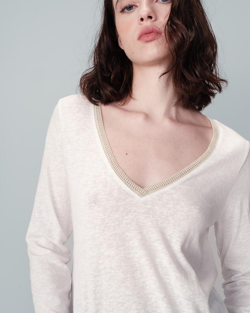 Grace & Mila TEESHIRT ECRU NISI