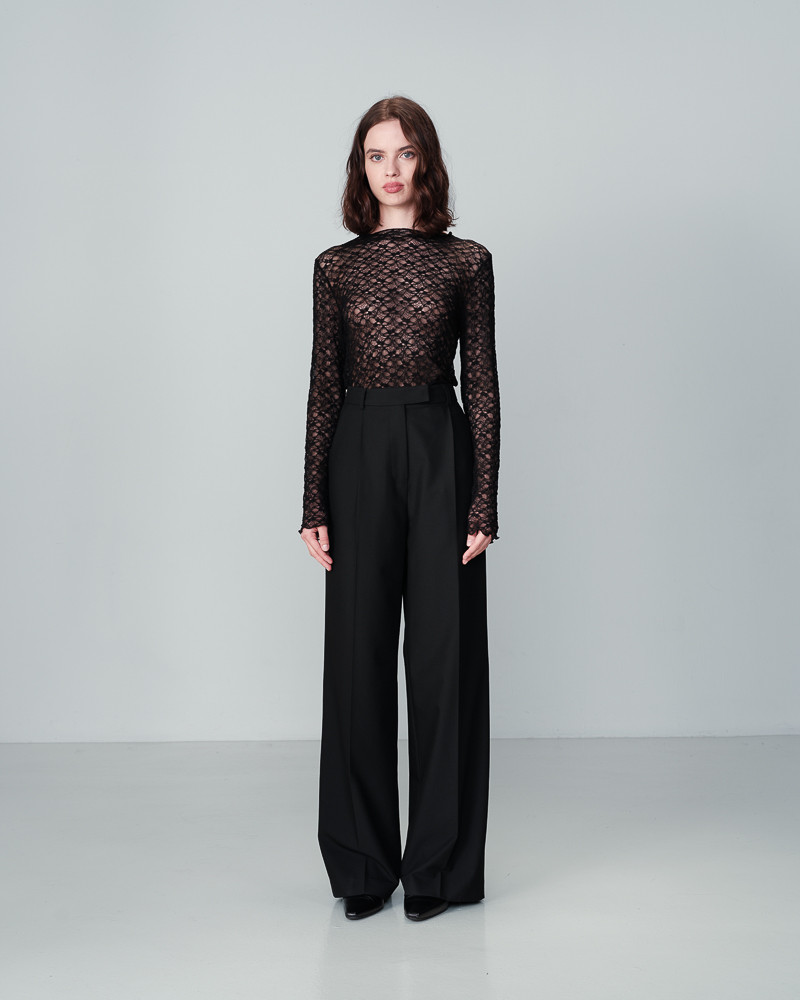 grace & mila TEESHIRT NOIR NICOLE