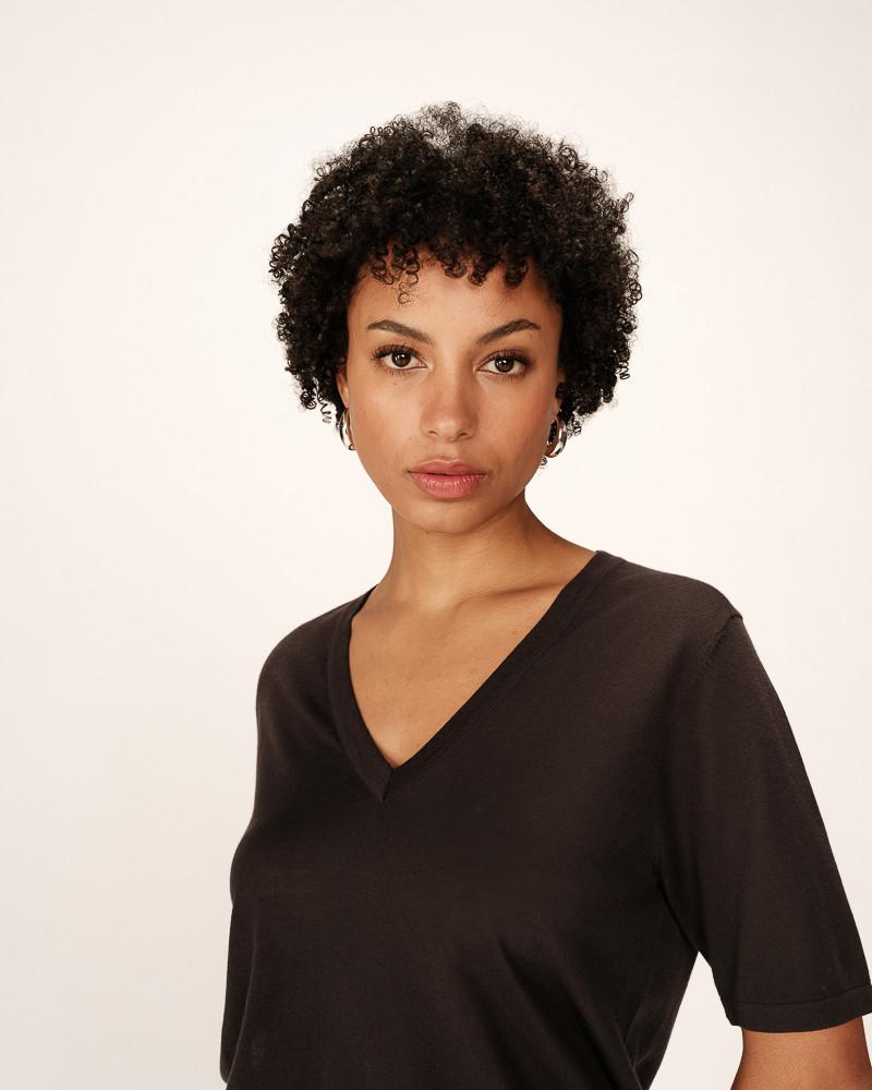 Grace & Mila TOP ANTHRACITE PADOUE