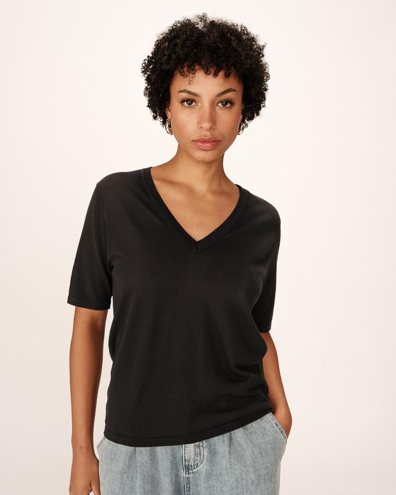grace & mila TOP ANTHRACITE PADOUE