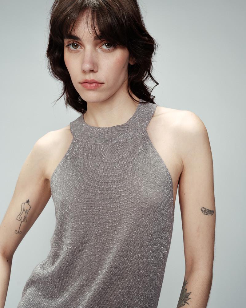 grace & mila TOP ARGENT OMBELLE