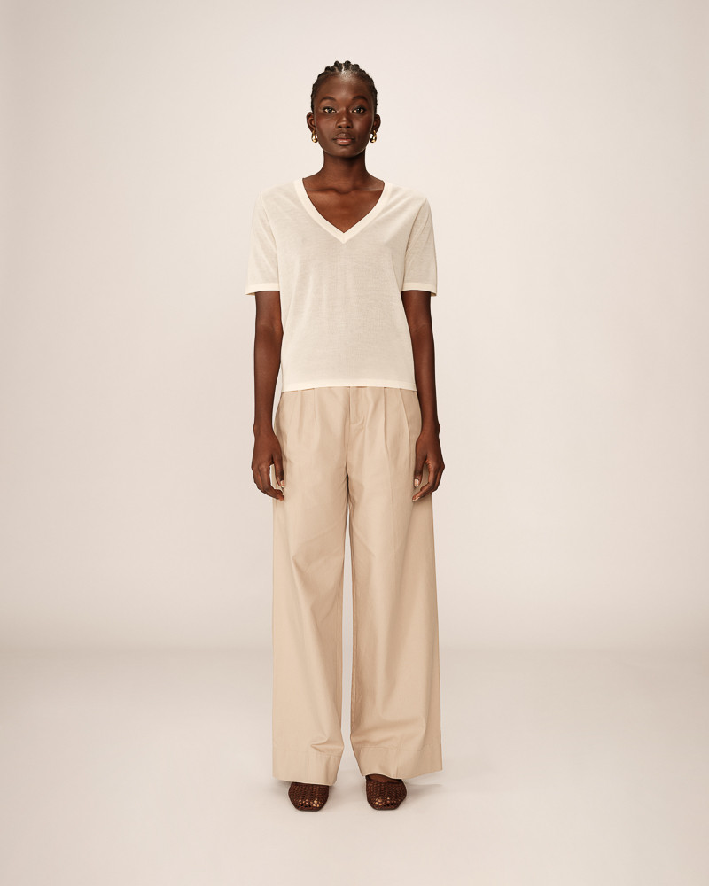 Grace & Mila TOP BEIGE PADOUE