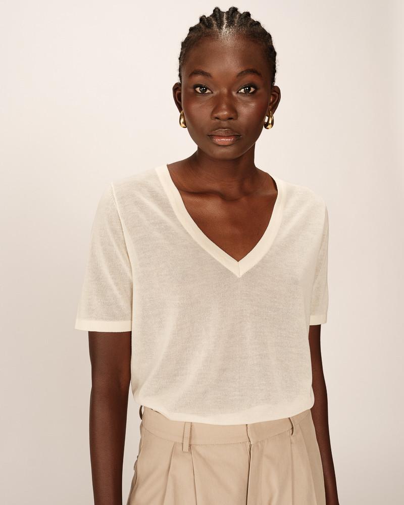 grace & mila TOP BEIGE PADOUE
