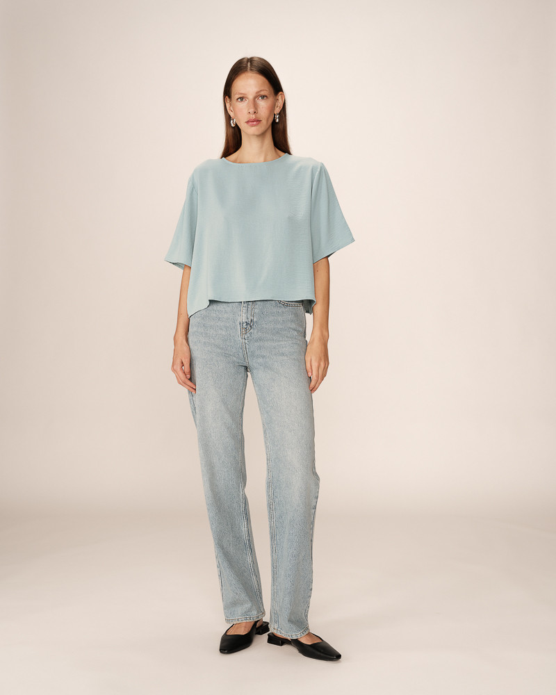 Grace & Mila TOP BLEU PAPRIKA