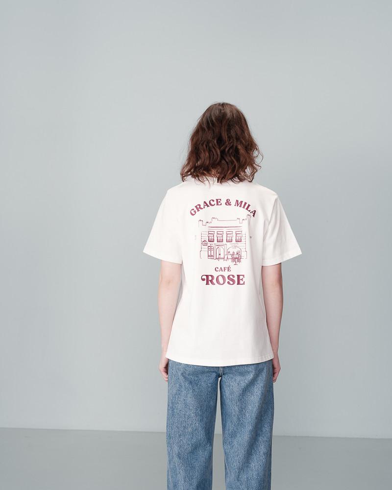 grace & mila TOP ECRU NEVENA