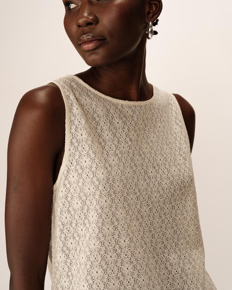 Grace & Mila TOP ECRU PASSIONNEE