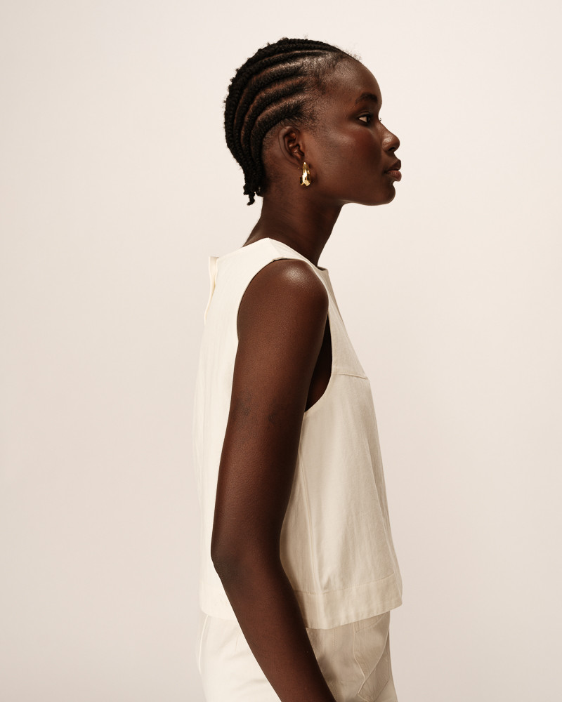 Grace & Mila TOP ECRU PEPINO