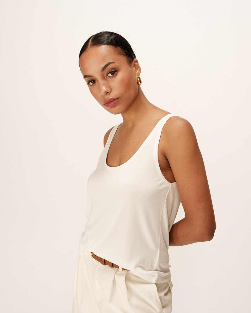 grace & mila TOP ECRU PIE