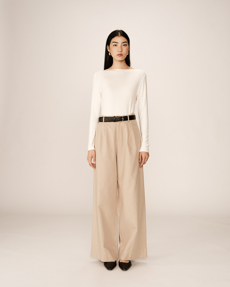 Grace & Mila TOP ECRU PIERROT