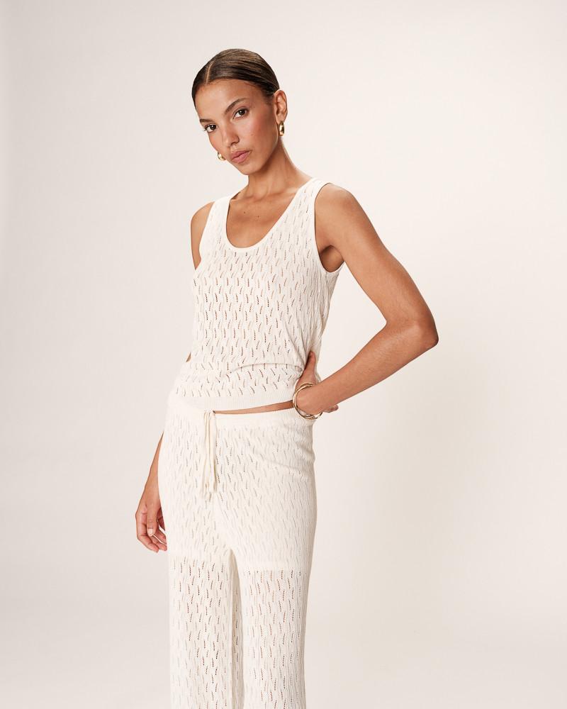 grace & mila TOP ECRU RARELY