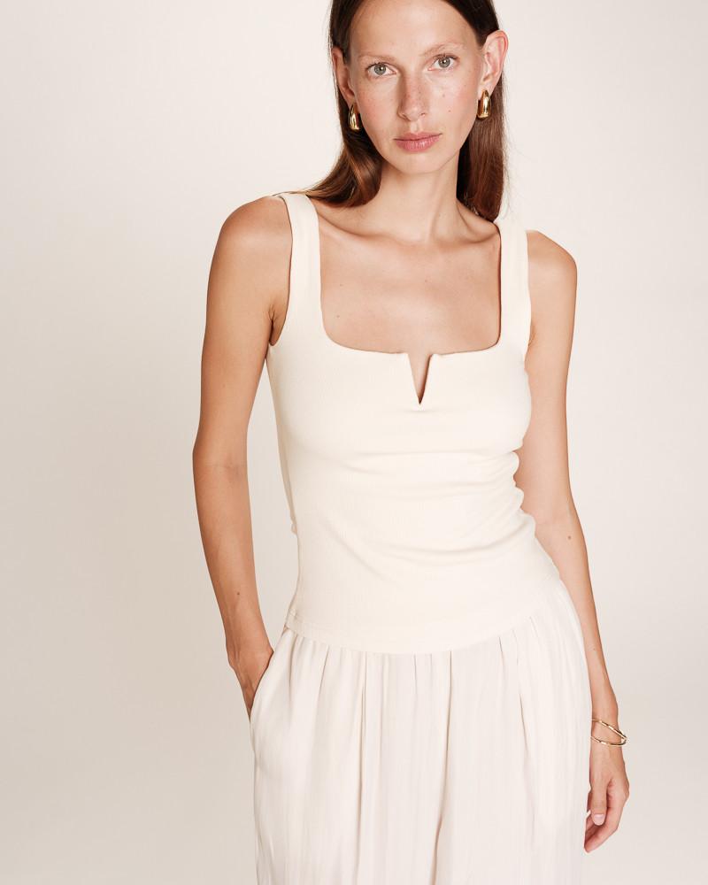 grace & mila TOP ECRU RENA