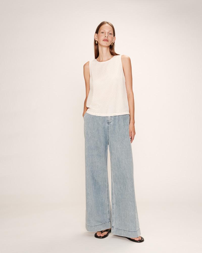 Grace & Mila TOP ECRU RITUAL