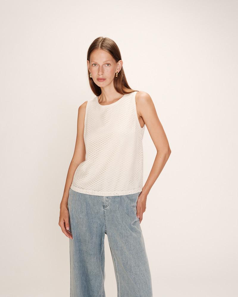 grace & mila TOP ECRU RITUAL