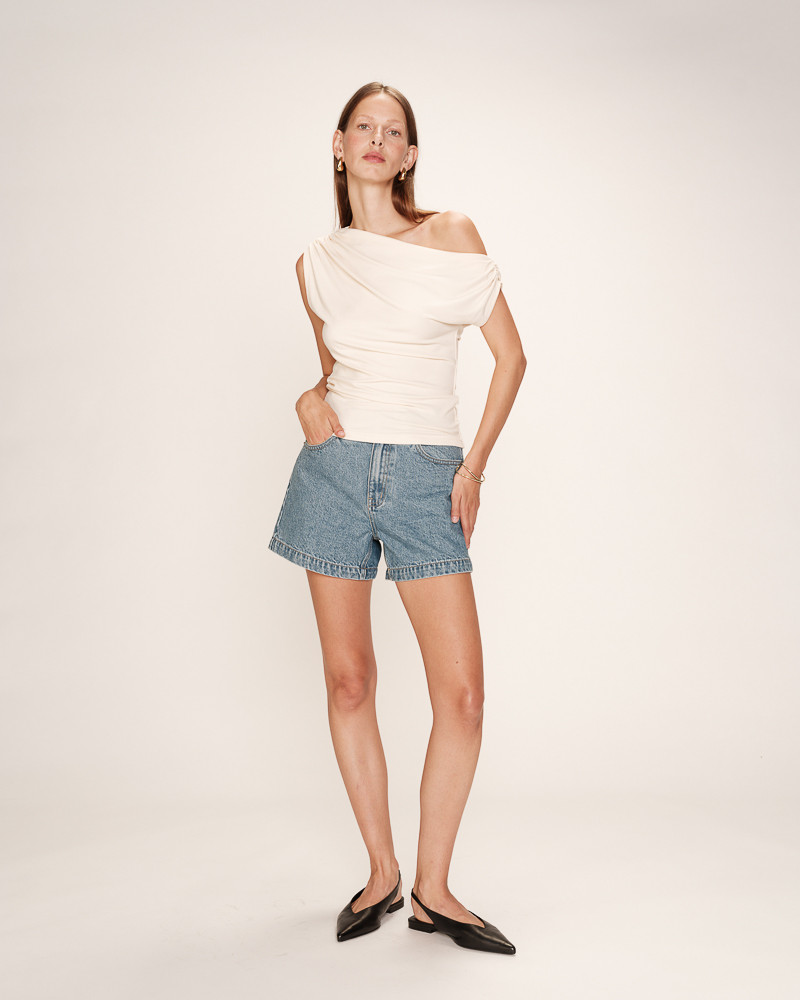 Grace & Mila TOP ECRU ROTONDE