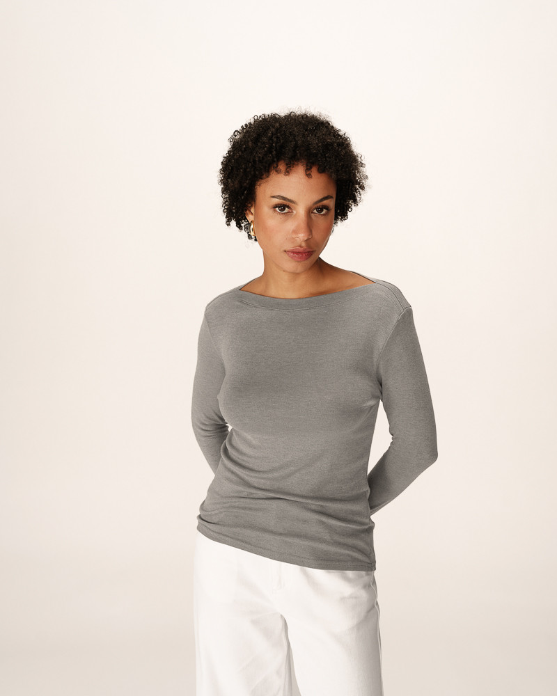 Grace & Mila TOP GRIS PIERROT