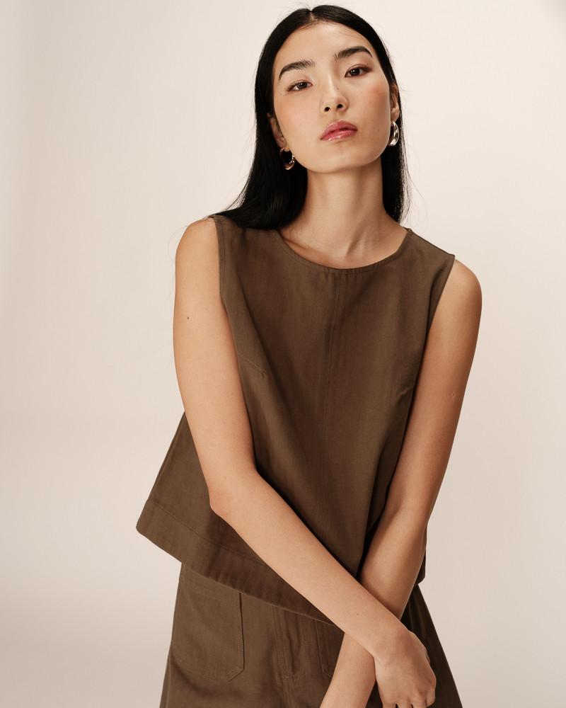 Grace & Mila TOP KAKI PEPINO