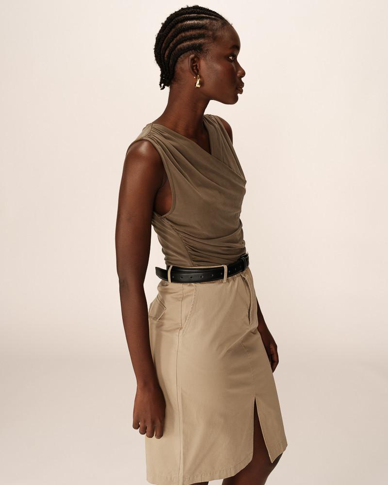 Grace & Mila TOP KAKI PURE