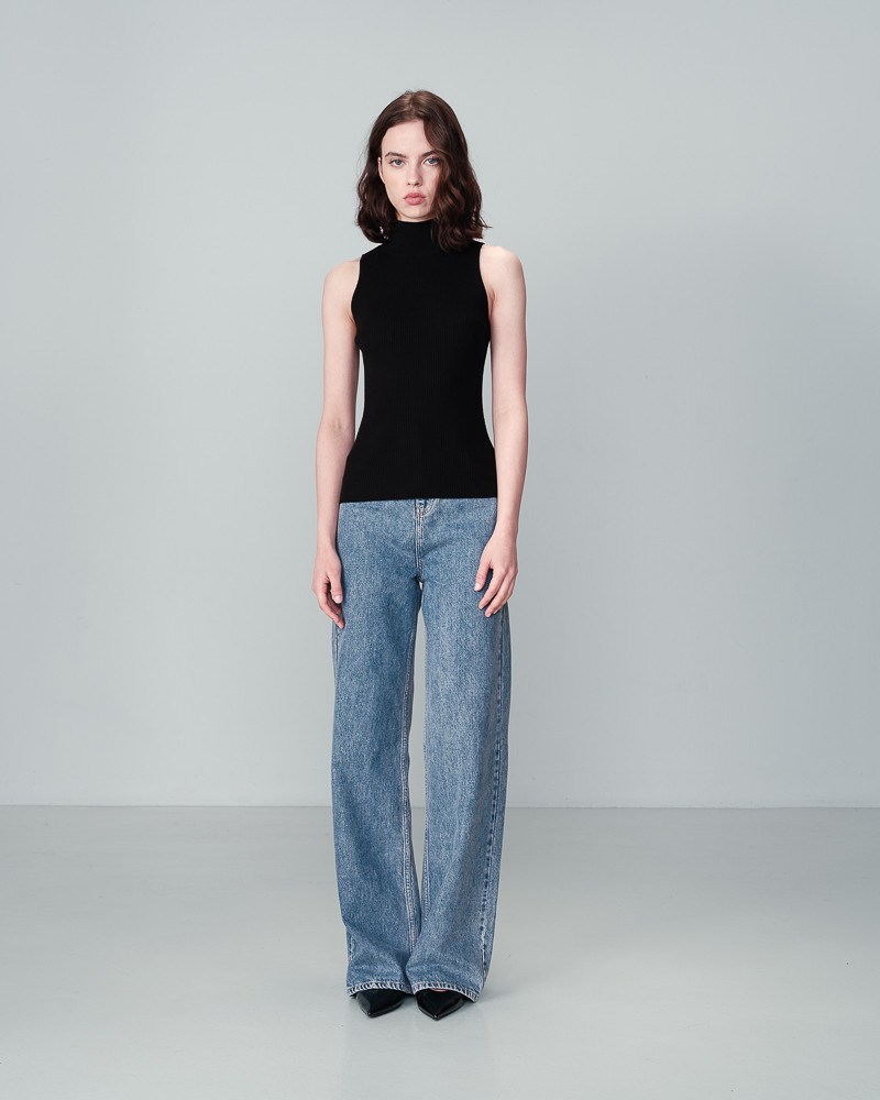 Grace & Mila TOP NOIR NARCISSE