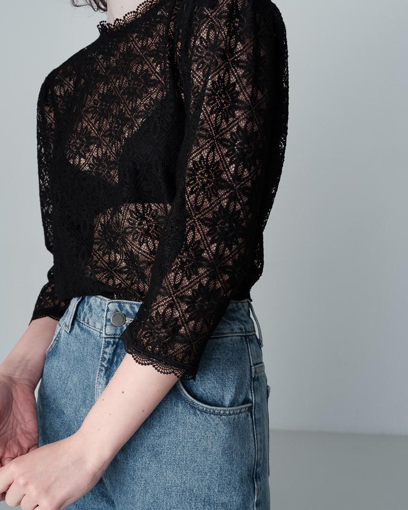 Grace & Mila TOP NOIR NAVY