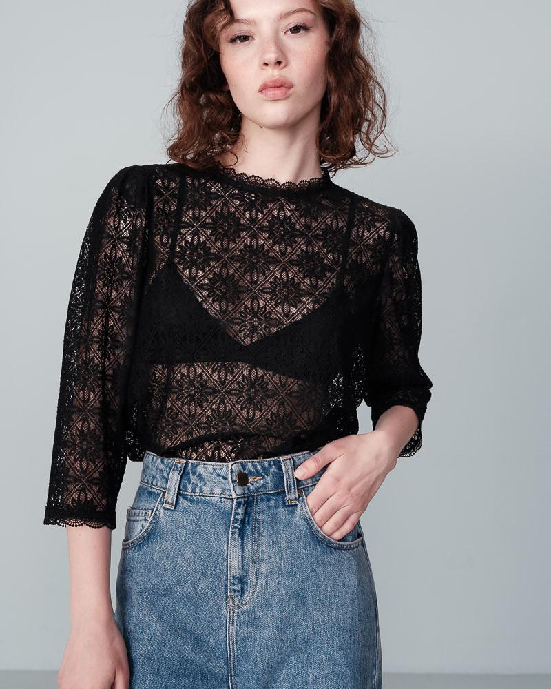 Grace & Mila TOP NOIR NAVY