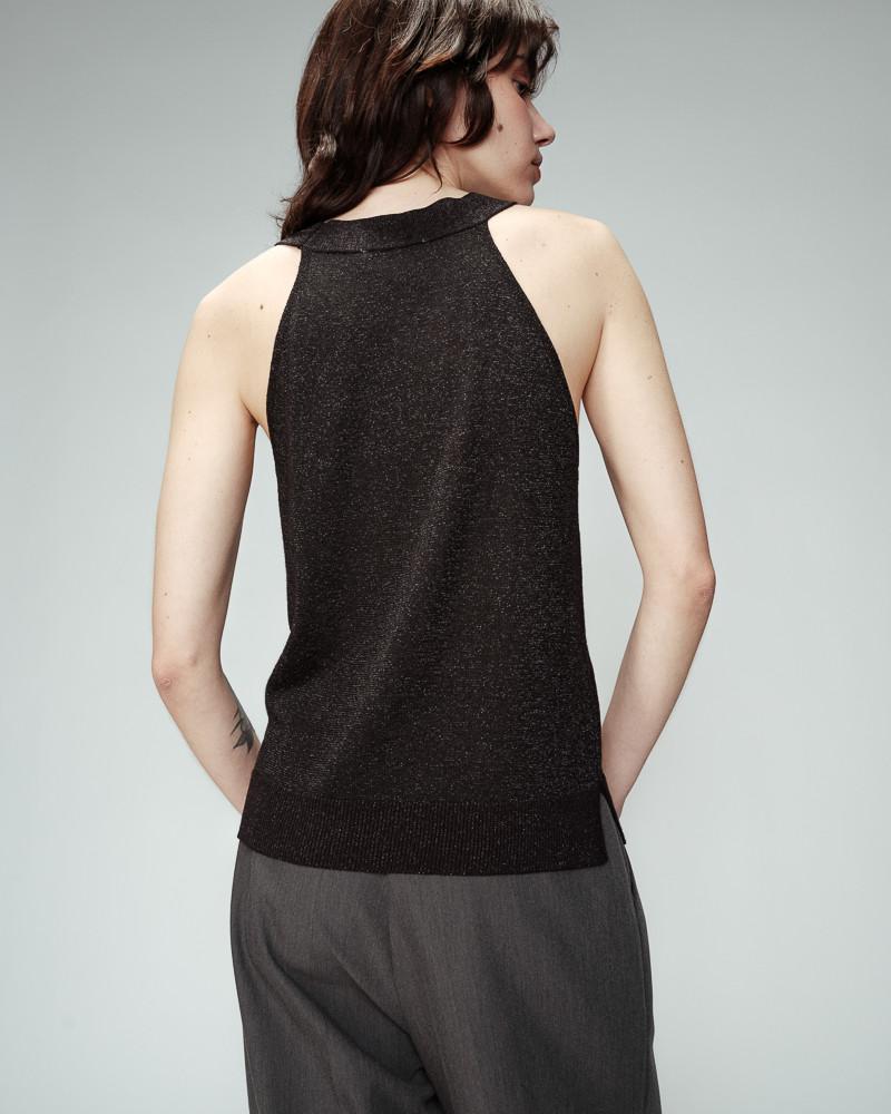 Grace & Mila TOP NOIR OMBELLE