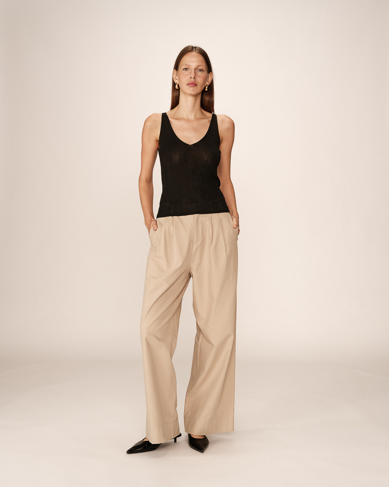 Grace & Mila TOP NOIR PAILLETTE