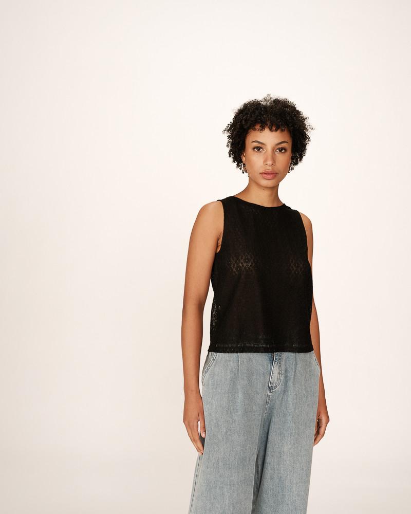 grace & mila TOP NOIR PASSIONNEE