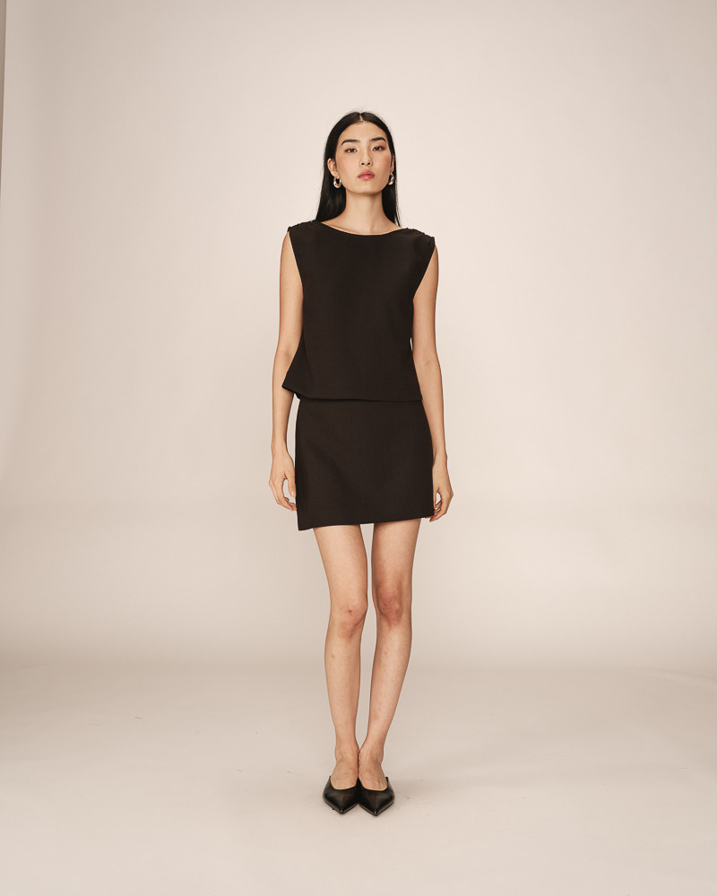 Grace & Mila TOP NOIR PAUME