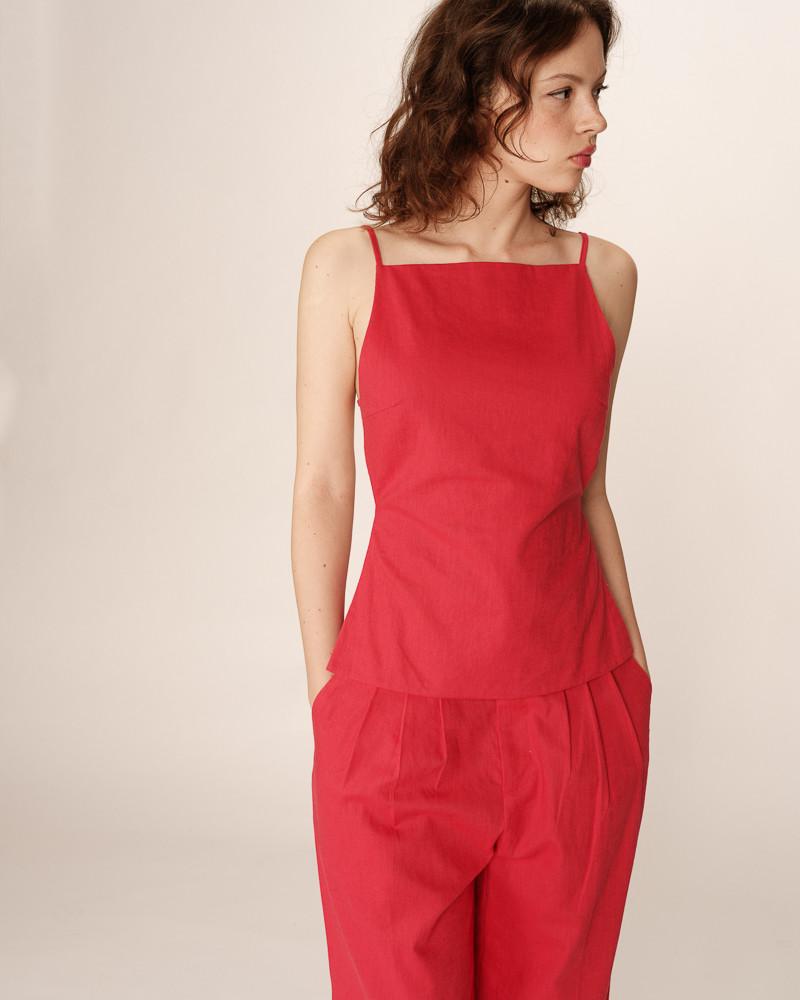 Grace & Mila TOP ROUGE PESTO