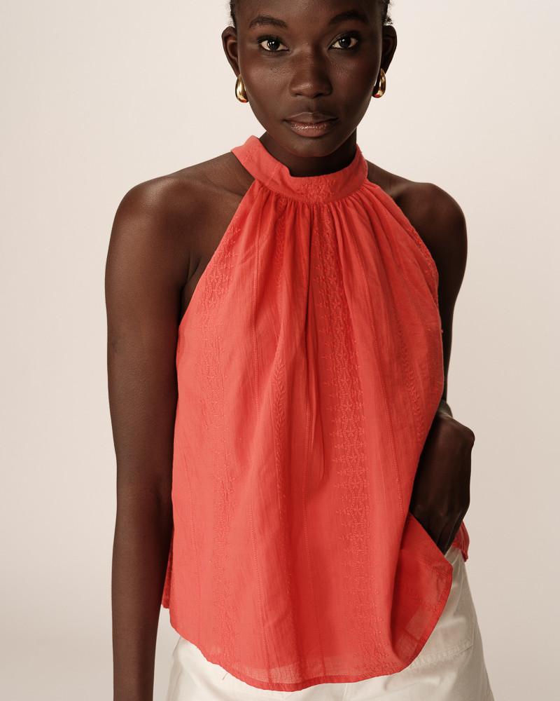 grace & mila TOP ROUGE POCO