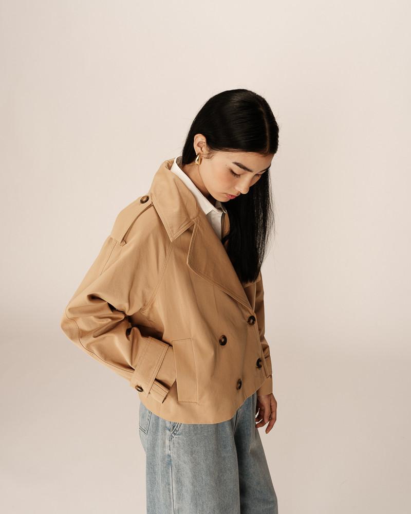 Grace & Mila TRENCH CAMEL PRINTEMPS