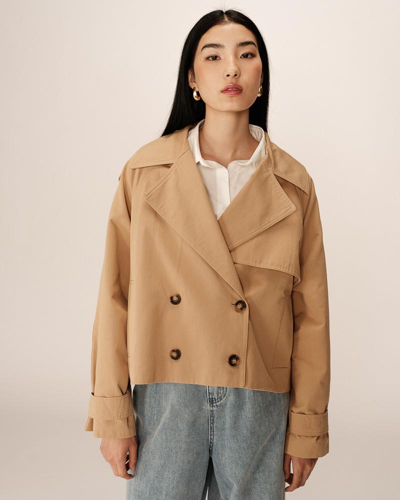 grace & mila TRENCH CAMEL PRINTEMPS