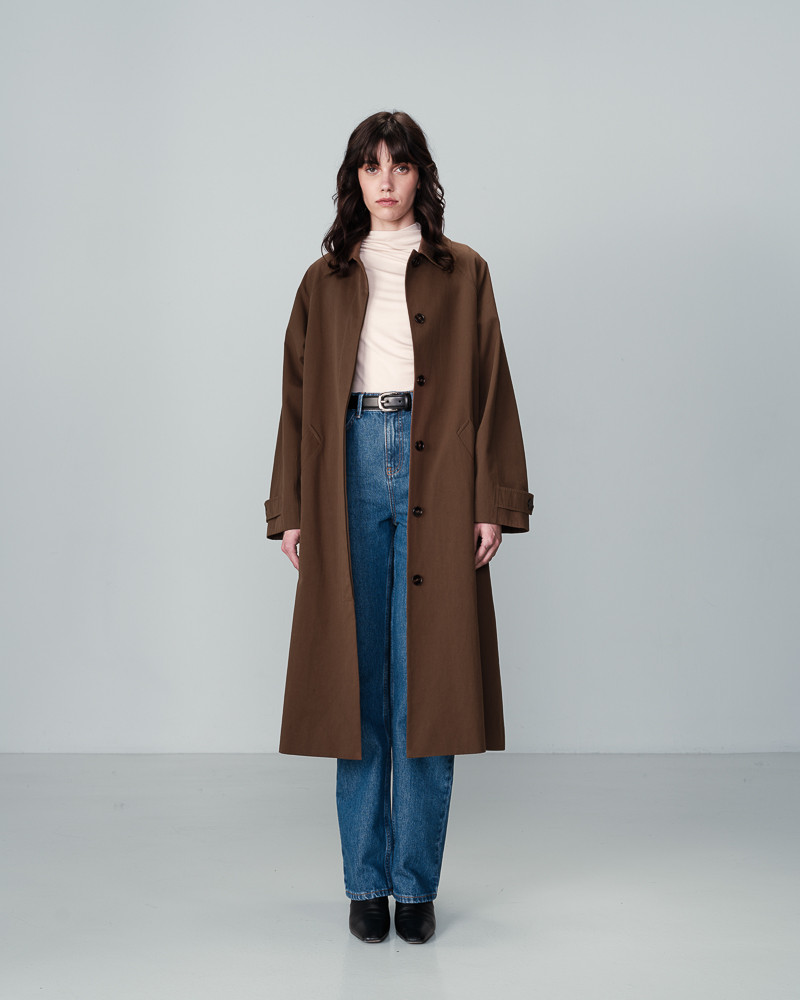 grace & mila TRENCH CHOCOLAT NOTHOMB