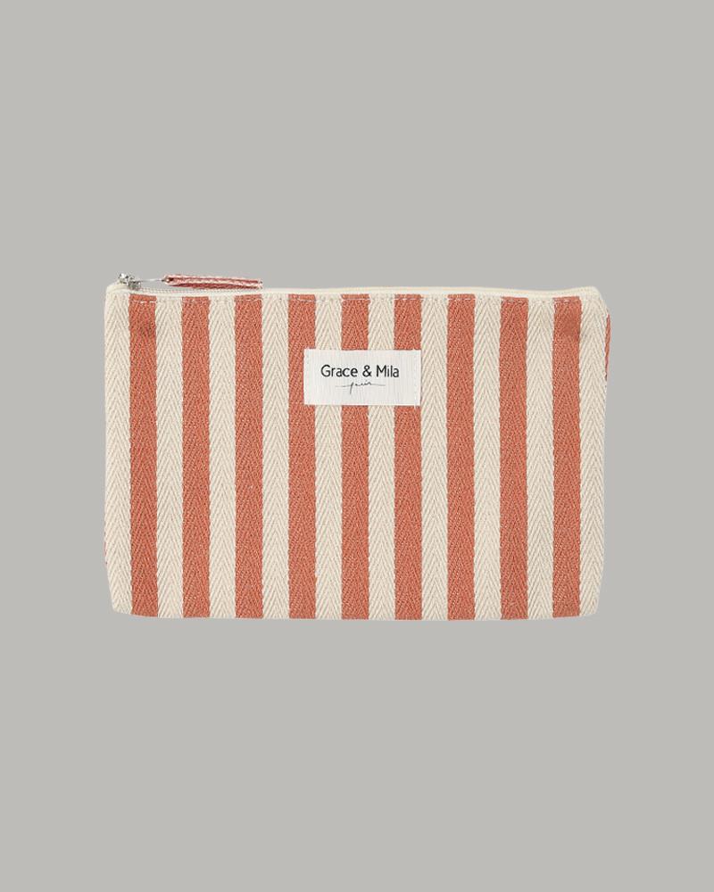 grace & mila TROUSSE ROSE RAYURES MONDAIN