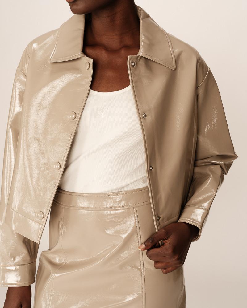 Grace & Mila VESTE BEIGE POUDRE