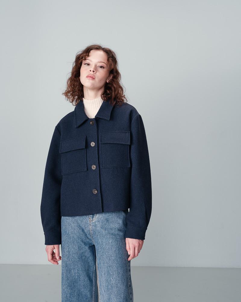 Grace & Mila VESTE BLEU NOVEMBRE