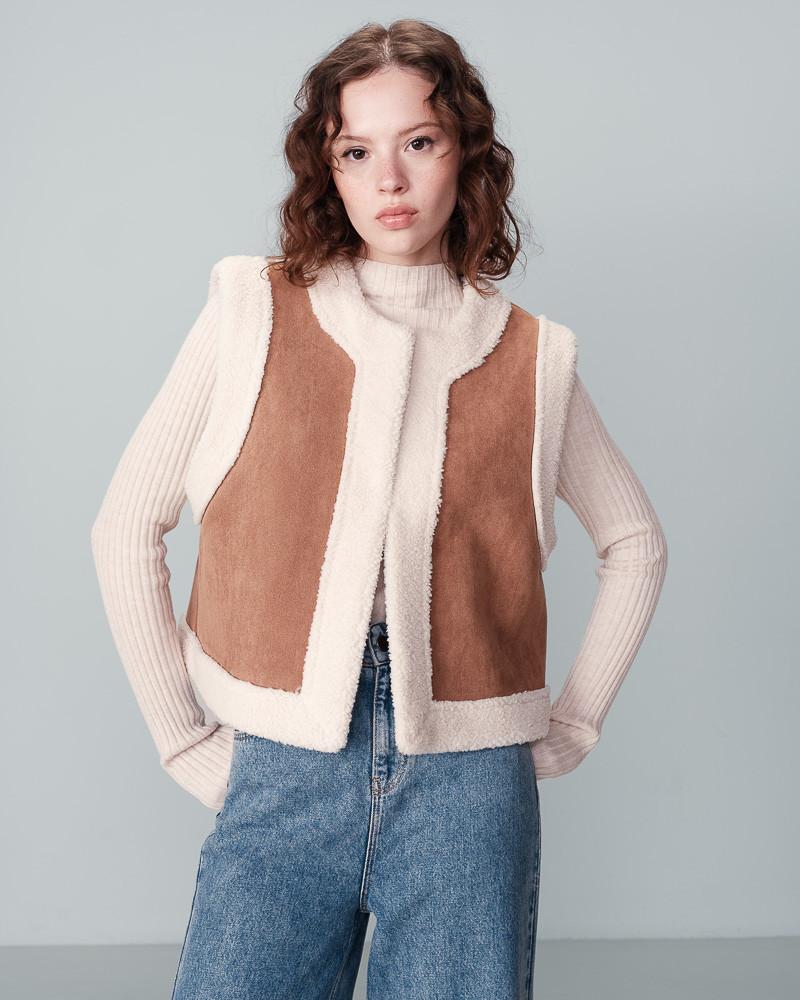 grace & mila VESTE CAMEL NOE