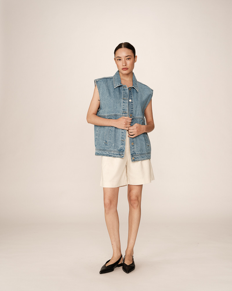 Grace & Mila VESTE LIGHT BLUE PAULETTE