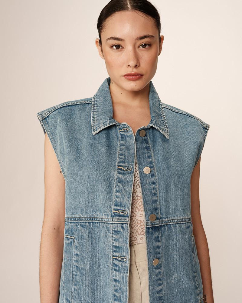 Grace & Mila VESTE LIGHT BLUE PAULETTE