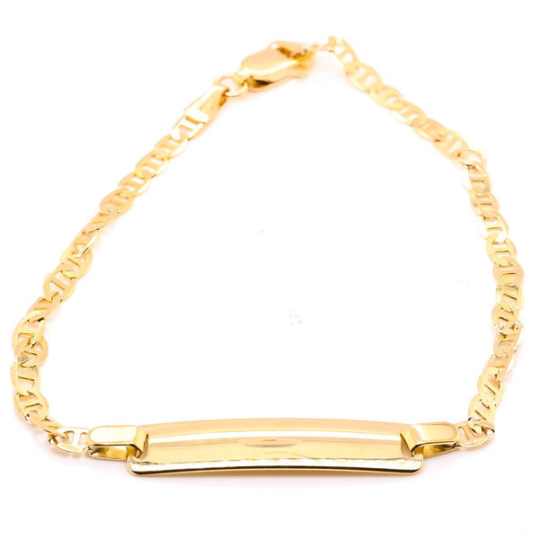 graziella 10KT Yellow Gold 6.5" ID Childrens Bracelet