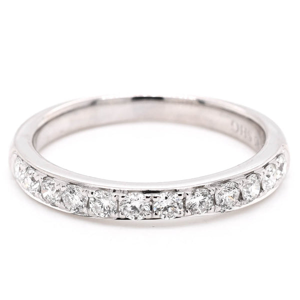graziella 14KT White Gold 0.40CTW Diamond Wedding Band