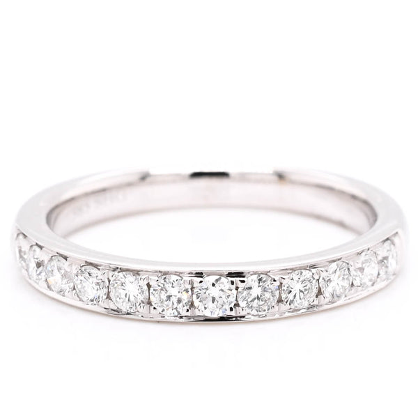 graziella 14KT White Gold 0.41CTW Diamond Wedding Band