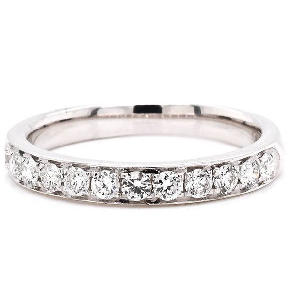 graziella 14KT White Gold 0.41CTW Diamond Wedding Band