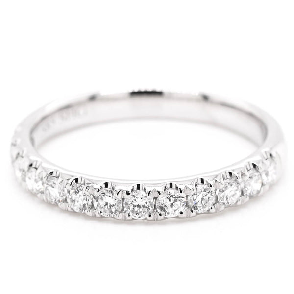 graziella 14KT White Gold 0.43CTW Diamond Wedding Band