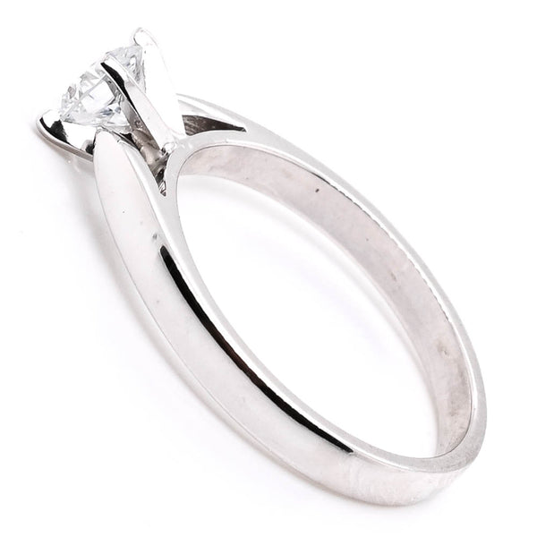 Graziella 14KT White Gold 0.50CT Round Brilliant LAB GROWN Diamond Solitaire Engagement Ring