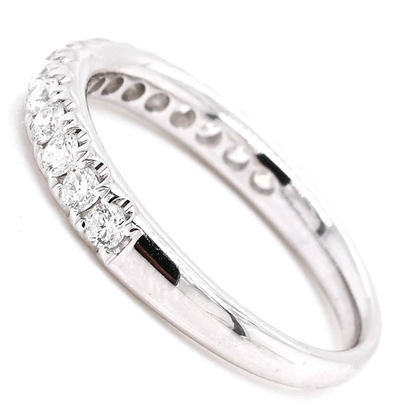 Graziella 14KT White Gold 0.51CTW Diamond Wedding Band
