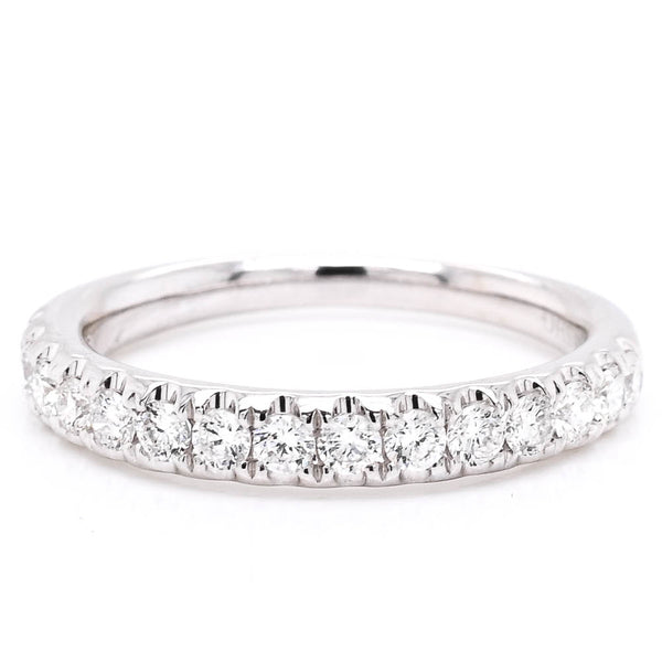 graziella 14KT White Gold 0.51CTW Diamond Wedding Band