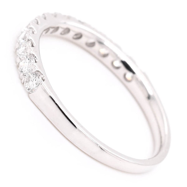 Graziella 14KT White Gold 0.51CTW Diamond Wedding Band
